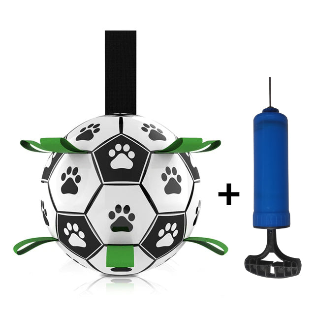 Dog Toys Interactive Pet Football Toys with Grab Tabs
