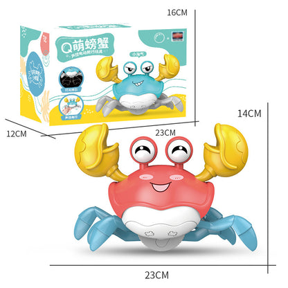 Water Toy Electric Pet Induction Walking Crab Music Light