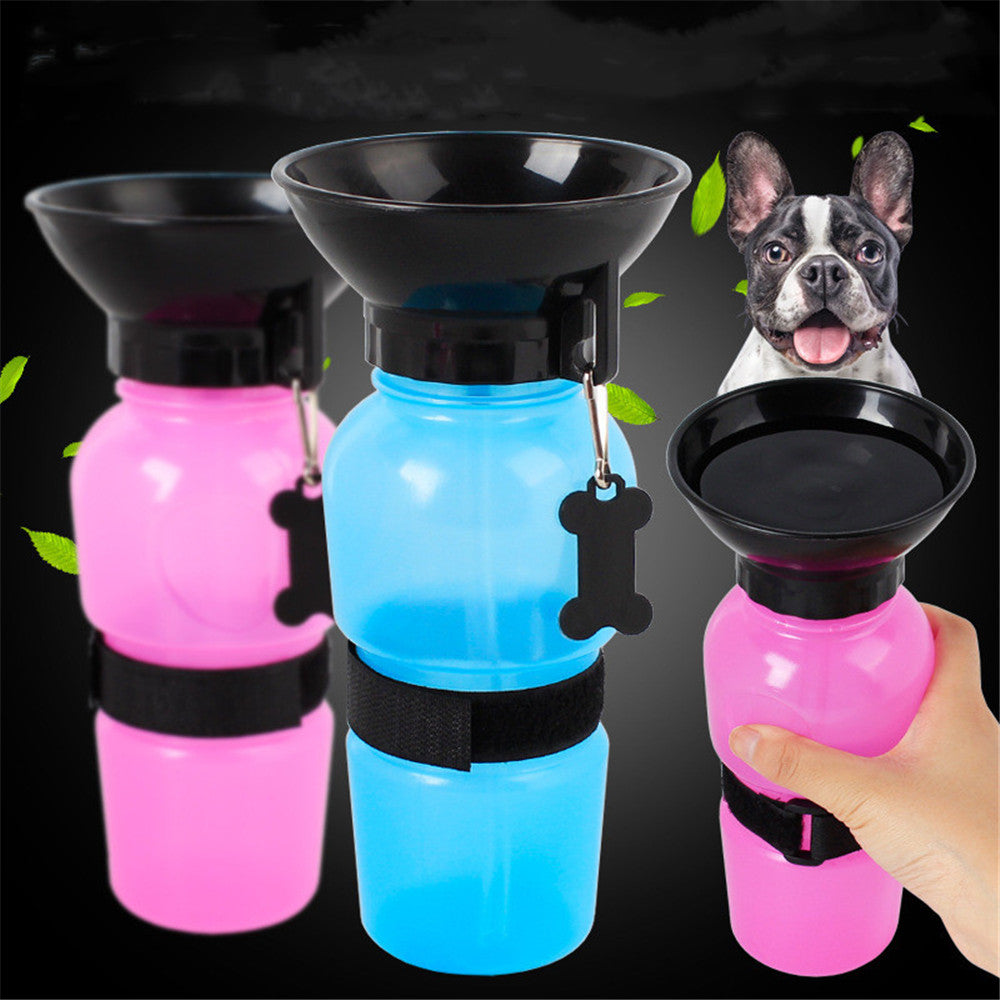 Pet Dog Drinking Water Bottle Sports Squeeze Type Puppy Cat Portable