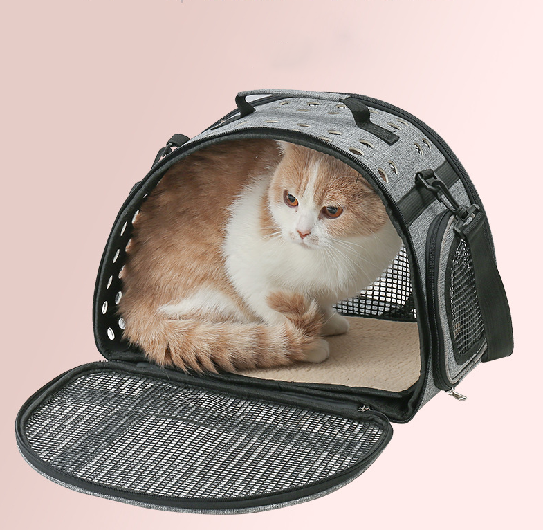 One Shoulder Pet Bag Portable Travel Cat Litter